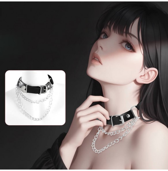 MizzZee - Pleasure Bondage Collar Restraint Set SM (Type A)